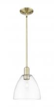 Innovations Lighting 716-1S-AB-GBD-92 - Bristol - 1 Light - 9 inch - Antique Brass - Stem hung - Mini Pendant