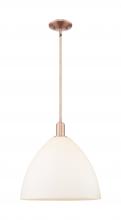 Innovations Lighting 716-1S-AC-GBD-161 - Bristol - 1 Light - 16 inch - Antique Copper - Stem hung - Mini Pendant