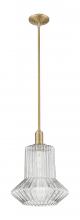 Innovations Lighting 716-1S-BB-G212 - Springwater - 1 Light - 12 inch - Brushed Brass - Stem hung - Mini Pendant