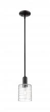 Innovations Lighting 716-1S-BK-G1113 - Cobbleskill - 1 Light - 5 inch - Matte Black - Stem hung - Mini Pendant