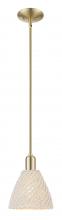 Innovations Lighting 716-1S-CB-NBD-75-NAT - Bristol Natural - 1 Light - 6 inch - Brushed Champagne Bronze - Mini Pendant