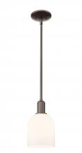 Innovations Lighting 716-1S-OB-G558-6GWH - Bella - 1 Light - 6 inch - Oil Rubbed Bronze - Stem hung - Mini Pendant