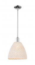 Innovations Lighting 716-1S-PC-NBD-12-NAT - Bristol Natural - 1 Light - 6 inch - Polished Chrome - Mini Pendant