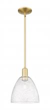 Innovations Lighting 716-1S-SG-GBD-94 - Bristol - 1 Light - 9 inch - Satin Gold - Stem hung - Mini Pendant