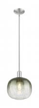 Innovations Lighting 716-1S-SN-G481-10SL - Brookhaven Sphere - 1 Light - 6 inch - Brushed Satin Nickel - Mini Pendant