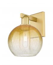 Innovations Lighting 716-1W-SG-G483-8AM - Brookhaven Globe - 1 Light - 6 inch - Satin Gold - Sconce