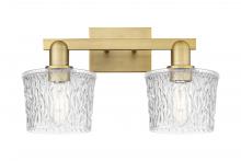 Innovations Lighting 716-2W-BB-G402 - Niagara - 2 Light - 18 inch - Brushed Brass - Bath Vanity Light