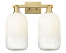 Innovations Lighting 716-2W-BB-G482-7OP - Brookhaven Cloche - 2 Light - 16 inch - Brushed Brass - Bath Vanity Light