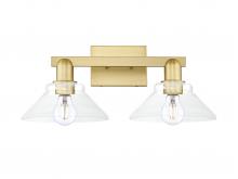 Innovations Lighting 716-2W-SG-G132 - Orwell - 2 Light - 19 inch - Satin Gold - Bath Vanity Light