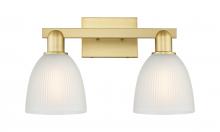 Innovations Lighting 716-2W-SG-G381 - Castile - 2 Light - 17 inch - Satin Gold - Bath Vanity Light