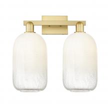 Innovations Lighting 716-2W-SG-G482-7OP - Brookhaven Cloche - 2 Light - 16 inch - Satin Gold - Bath Vanity Light
