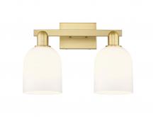 Innovations Lighting 716-2W-SG-G558-6GWH - Bella - 2 Light - 17 inch - Satin Gold - Bath Vanity Light