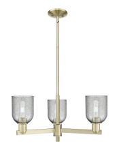Innovations Lighting 716-3CR-AB-G257 - Caledonia - 3 Light - 27 inch - Antique Brass - Stem hung - Pendant