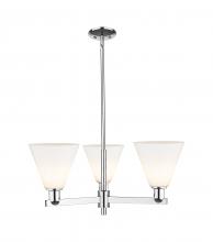 Innovations Lighting 716-3CR-PC-GBC-81 - Berkshire Glass - 3 Light - 30 inch - Polished Chrome - Stem hung - Pendant