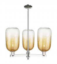 Innovations Lighting 716-3CR-PN-G482-7AM - Brookhaven Cloche - 3 Light - 18 inch - Polished Nickel - Pendant