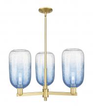Innovations Lighting 716-3CR-SG-G482-7SB - Brookhaven Cloche - 3 Light - 18 inch - Satin Gold - Pendant