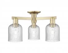 Innovations Lighting 716-3F-AB-G559-5SDY - Bridal Veil - 3 Light - 6 inch - Antique Brass - Semi-Flush Mount