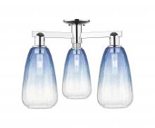 Innovations Lighting 716-3F-PC-G480-6SB - Brookhaven Almond - 3 Light - 6 inch - Polished Chrome - Semi-Flush Mount