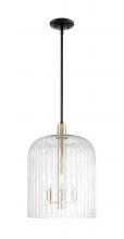 Innovations Lighting 716-3S-BAB-G559-12CL - Bridal Veil - 1 Light - 12 inch - Black Antique Brass - Mini Pendant