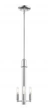 Innovations Lighting 716-3S-PC - Arcadia - 3 Light - 7 inch - Polished Chrome - Mini Pendant