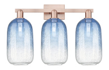 Innovations Lighting 716-3W-AC-G482-7SB - Brookhaven Cloche - 3 Light - 26 inch - Antique Copper - Bath Vanity Light