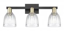 Innovations Lighting 716-3W-BAB-G442 - Brookfield - 3 Light - 25 inch - Black Antique Brass - Bath Vanity Light