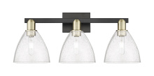 Innovations Lighting 716-3W-BAB-GBD-754 - Bristol - 3 Light - 27 inch - Black Antique Brass - Bath Vanity Light