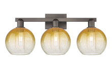 Innovations Lighting 716-3W-OB-G483-8AM - Brookhaven Globe - 3 Light - 26 inch - Oil Rubbed Bronze - Bath Vanity Light