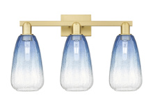 Innovations Lighting 716-3W-SG-G480-6SB - Brookhaven Almond - 3 Light - 26 inch - Satin Gold - Bath Vanity Light