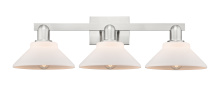 Innovations Lighting 716-3W-SN-G131 - Orwell - 3 Light - 27 inch - Brushed Satin Nickel - Bath Vanity Light