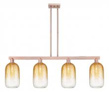 Innovations Lighting 716-4I-AC-G482-7AM - Brookhaven Cloche - 4 Light - 48 inch - Antique Copper - Stem hung - Island Light