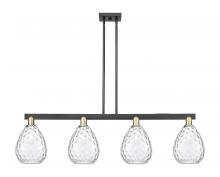 Innovations Lighting 716-4I-BAB-G372 - Waverly - 4 Light - 51 inch - Black Antique Brass - Stem hung - Island Light