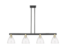 Innovations Lighting 716-4I-BAB-GBD-754 - Bristol - 4 Light - 50 inch - Black Antique Brass - Stem hung - Island Light
