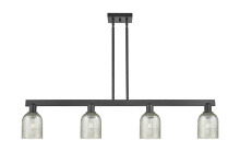Innovations Lighting 716-4I-BK-G259 - Caledonia - 4 Light - 48 inch - Matte Black - Stem hung - Island Light