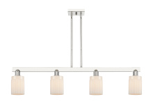 Innovations Lighting 716-4I-PN-G341 - Hadley - 4 Light - 47 inch - Polished Nickel - Stem hung - Island Light