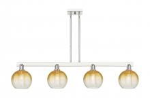 Innovations Lighting 716-4I-PN-G483-8AM - Brookhaven Globe - 4 Light - 48 inch - Polished Nickel - Stem hung - Island Light