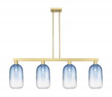 Innovations Lighting 716-4I-SG-G482-7SB - Brookhaven Cloche - 4 Light - 48 inch - Satin Gold - Stem hung - Island Light