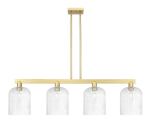 Innovations Lighting 716-4I-SG-G559-8SDY - Bridal Veil - 4 Light - 51 inch - Satin Gold - Stem hung - Island Light