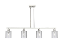 Innovations Lighting 716-4I-SN-G112 - Cobbleskill - 4 Light - 48 inch - Brushed Satin Nickel - Stem hung - Island Light