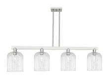 Innovations Lighting 716-4I-SN-G559-8CL - Bridal Veil - 4 Light - 51 inch - Brushed Satin Nickel - Stem hung - Island Light