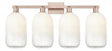 Innovations Lighting 716-4W-AC-G482-7OP - Brookhaven Cloche - 4 Light - 36 inch - Antique Copper - Bath Vanity Light