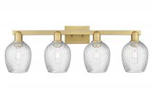Innovations Lighting 716-4W-BB-G292 - Salina - 4 Light - 33 inch - Brushed Brass - Bath Vanity Light