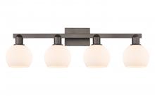 Innovations Lighting 716-4W-OB-G121-6 - Athens - 4 Light - 33 inch - Oil Rubbed Bronze - Bath Vanity Light