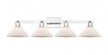 Innovations Lighting 716-4W-PC-G131 - Orwell - 4 Light - 35 inch - Polished Chrome - Bath Vanity Light