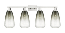 Innovations Lighting 716-4W-SN-G480-6SL - Brookhaven Almond - 4 Light - 36 inch - Brushed Satin Nickel - Bath Vanity Light