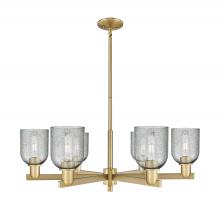 Innovations Lighting 716-6CR-BB-G257 - Caledonia - 6 Light - 35 inch - Brushed Brass - Stem hung - Chandelier