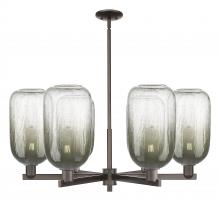 Innovations Lighting 716-6CR-OB-G482-7SL - Brookhaven Cloche - 6 Light - 24 inch - Oil Rubbed Bronze - Chandelier