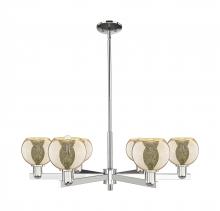 Innovations Lighting 716-6CR-PN-G128-6 - Athens - 6 Light - 36 inch - Polished Nickel - Stem hung - Chandelier