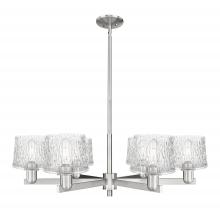 Innovations Lighting 716-6CR-SN-G402 - Niagara - 6 Light - 36 inch - Satin Nickel - Stem hung - Chandelier