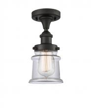 Innovations Lighting 916-1C-OB-G182S - Canton - 1 Light - 6 inch - Oil Rubbed Bronze - Semi-Flush Mount
